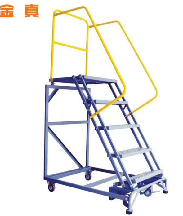 High Quality Medium-duty Rolling Ladders Ascended Car