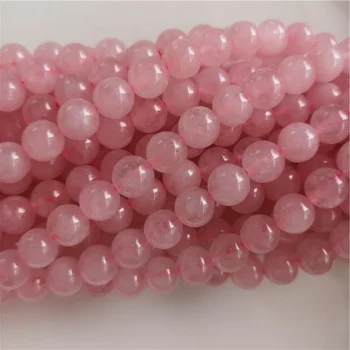 Hot Sell Rose Quartz Gemstone Loose Beads Natural Stone Beads