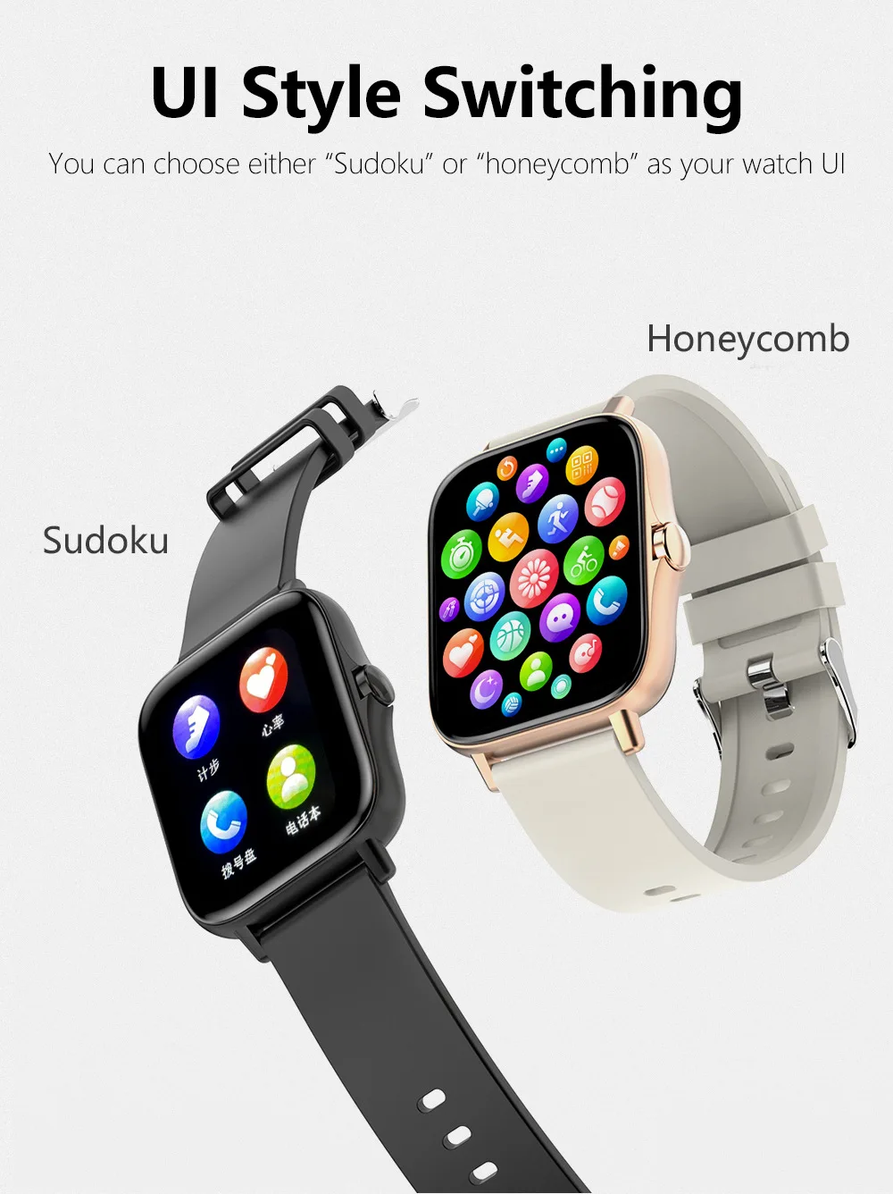 Smart Watch with Step Counter & Health Tracking - Image 2