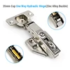 35mm cup one way hydraulic hinge(zinc alloy buckle)