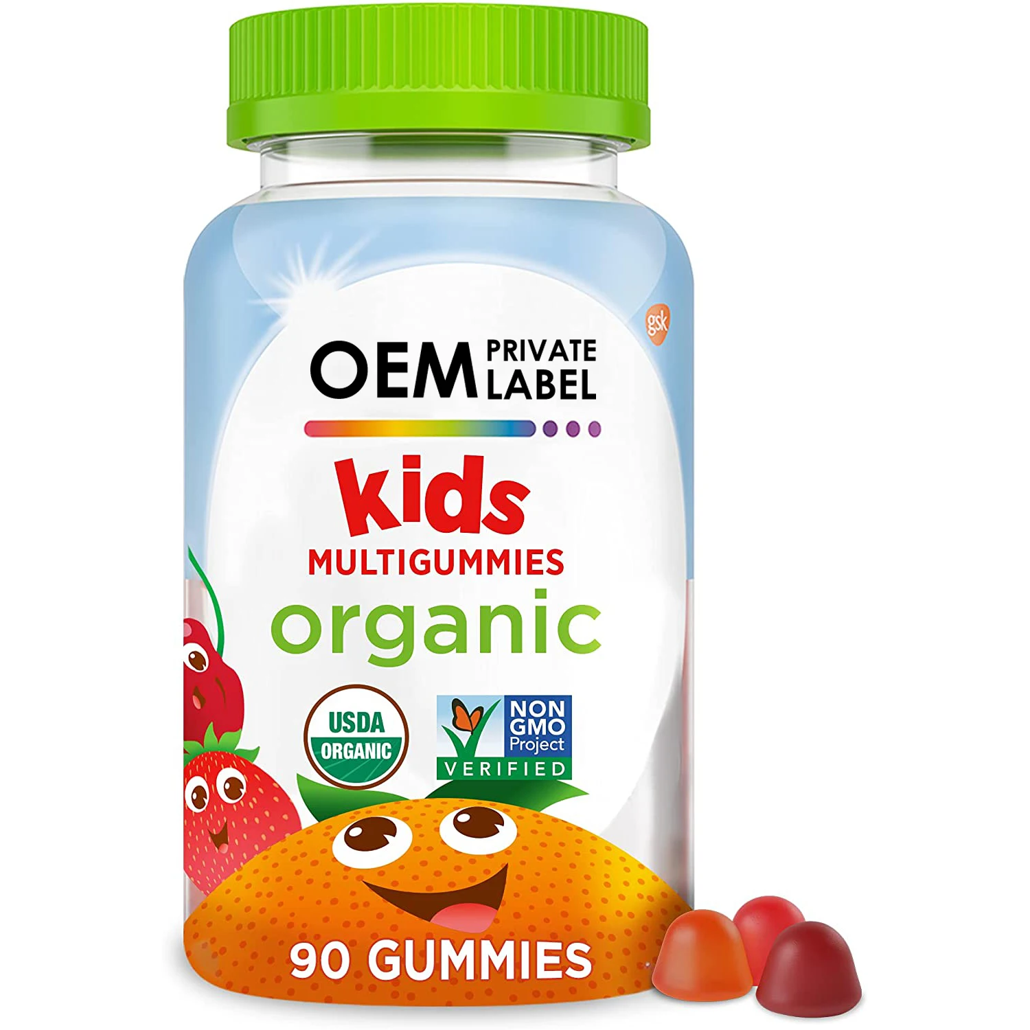 kids organic multi gummies multivitamin gummies organic immune