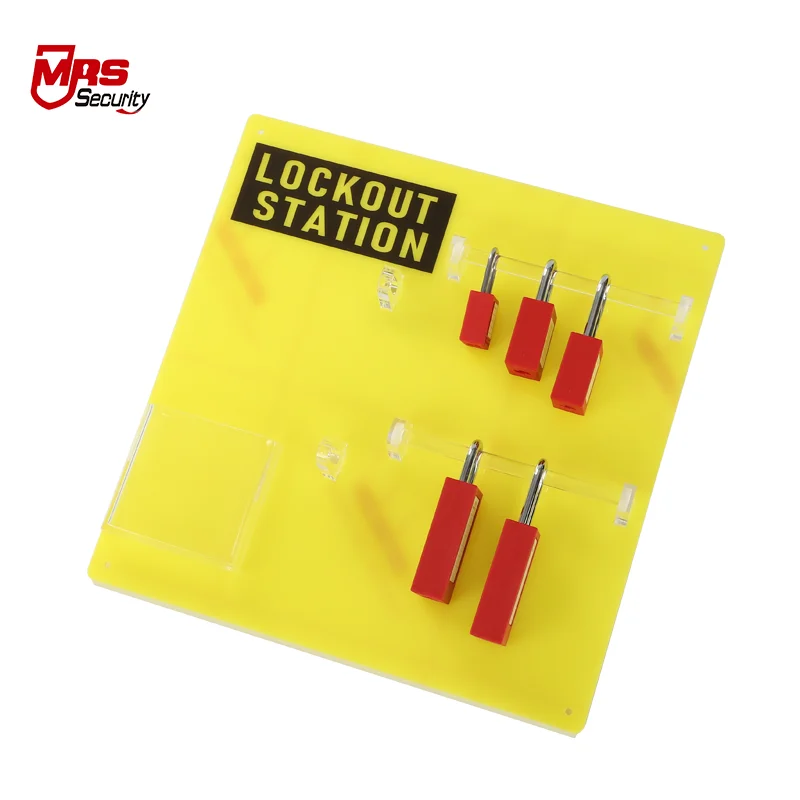 Mrs 10 Locks Combination Lockout Kit Loto Station Safety Tagout Lockout ...