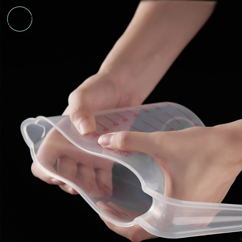 Высококачественные многоцелевые 3 варианта емкости 1000 мл цифровые Пластиковые мерные чашки с