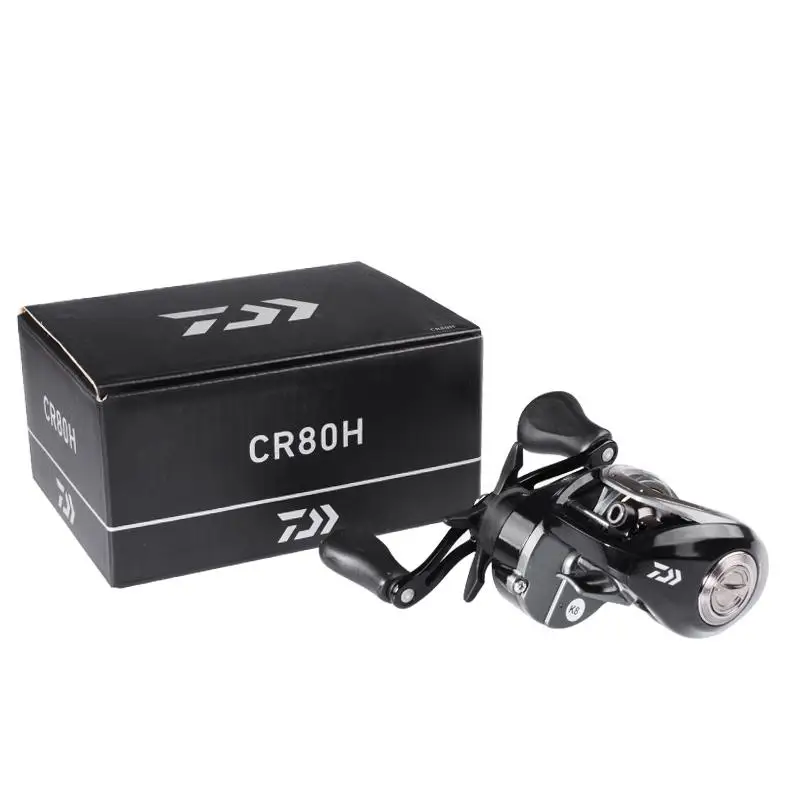 daiwa cr80 reel cr80h which has a carbon concept frame and side plate that deliver strength with a light weight DAIWA CR80 Fishing Reels -