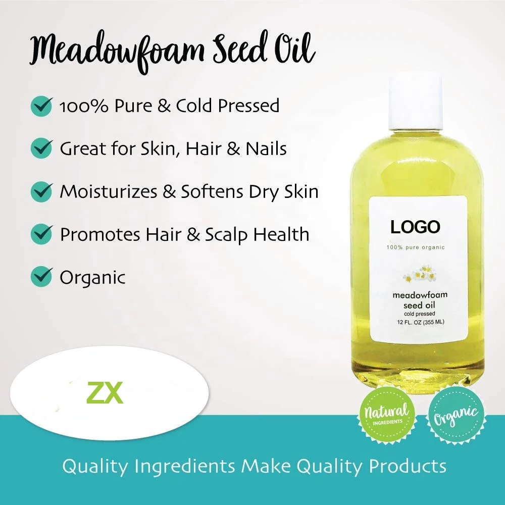 Meadowfoam Seed Oil Pure Organic by Dr.Adorable 32 Oz/ 1 Quart