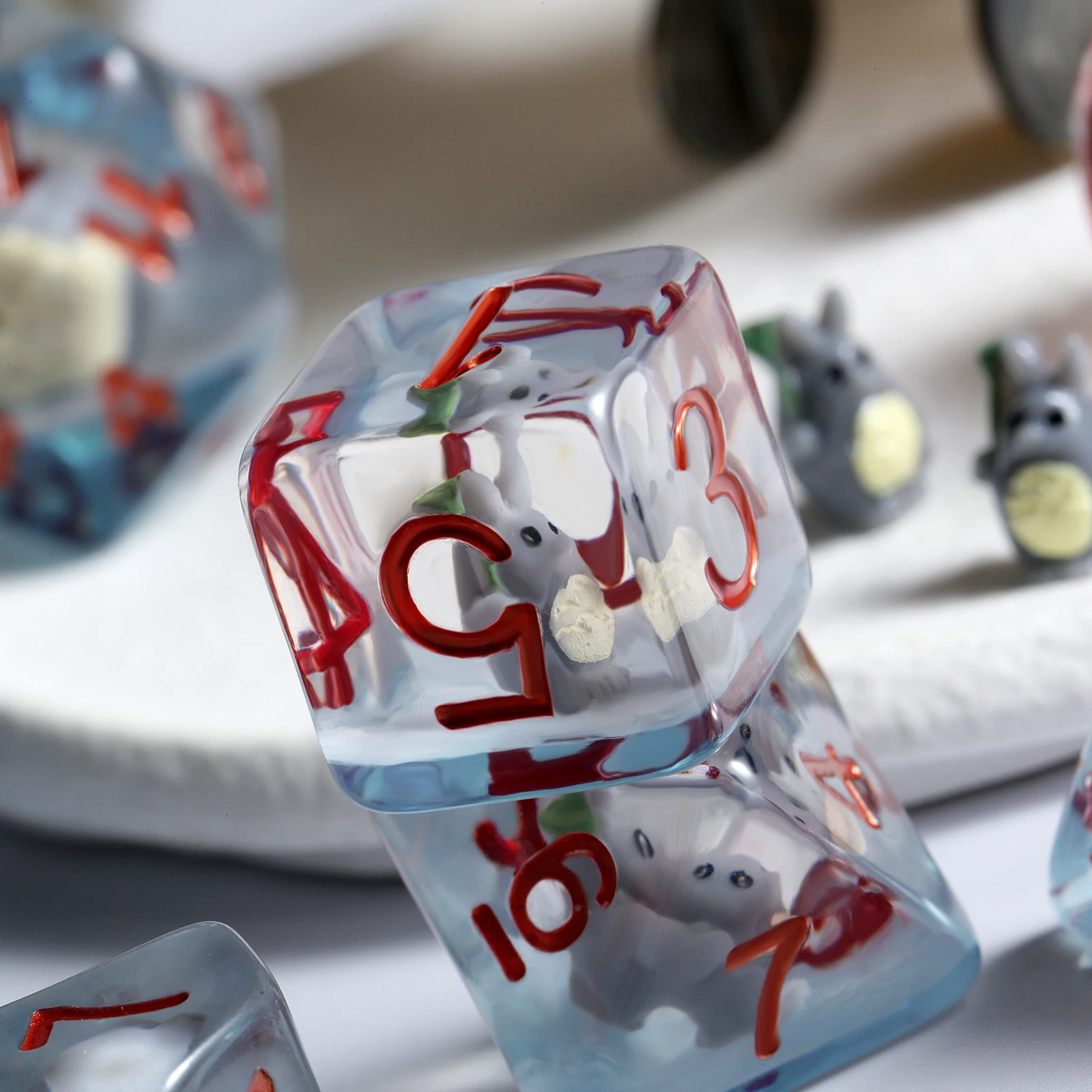 Set Di Dadi Dnd, Dadi Da Gioco Poliedrici 7 Pezzi Per Dungeon E Draghi