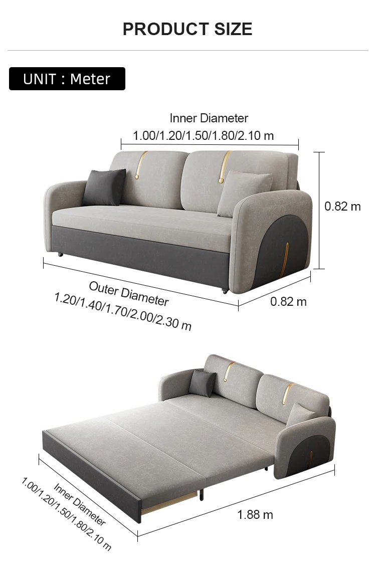 Simple European Transformable Modern Bunk Fundas Sleeper Sofa Bed Buy Flip Sofa Bed / Istikbal