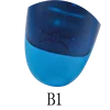 Azul transparente