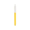 Bolígrafo de punta redonda de 1.0 mm - Cuerpo amarillo.