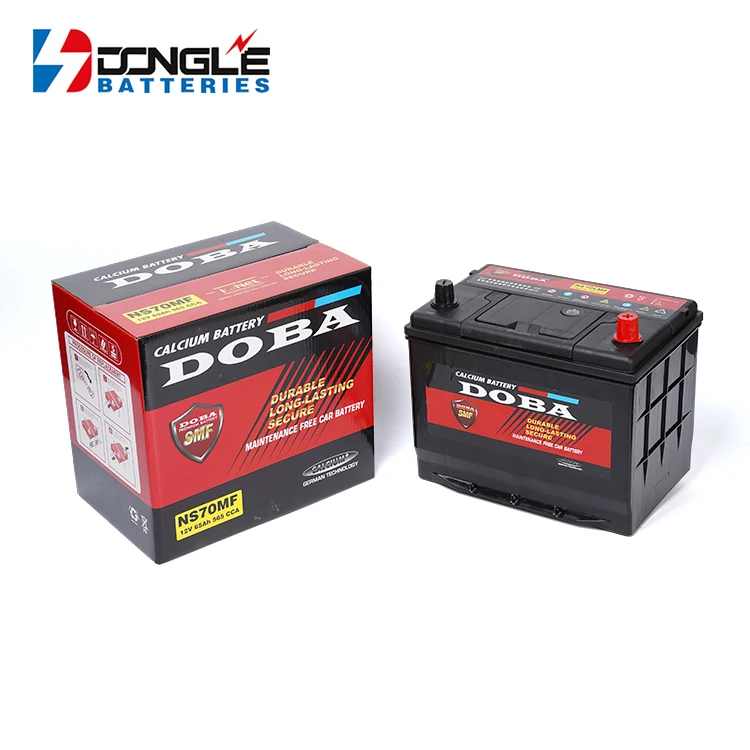 Classic Design 12V 70Ah 15 Plates Over Temperature Protection Cold Start Function Lead Acid SMF Car Battery