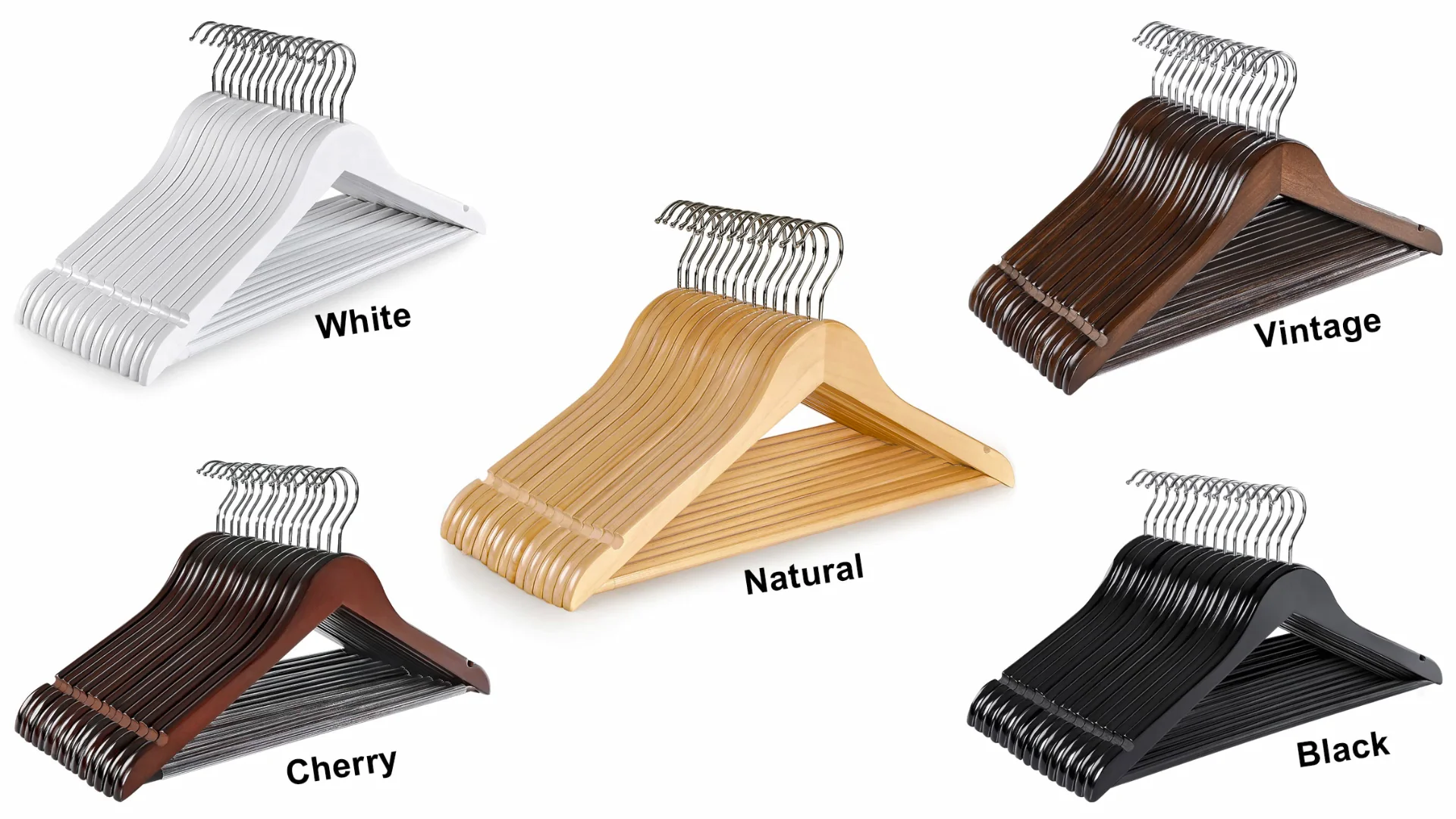 Lindon Assessed Supplier Wooden Suits Hangers Bestseller Hangers Wooden