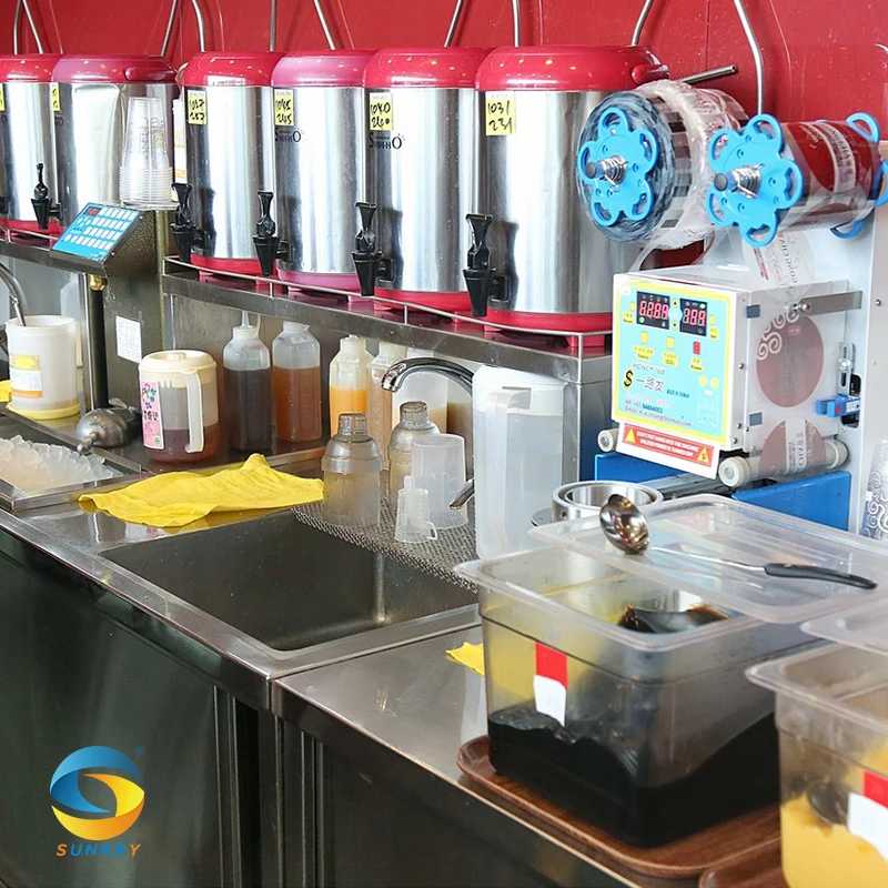 Bubble Tea Store Design Milk Tea Shop Equipment Juice Bar Bubble Tea
