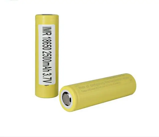 Stock in USA warehouse for 18650 battery 3.7v HE4 2500mah 20a lithium ion battery