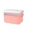 Large manicure storage box orange-03