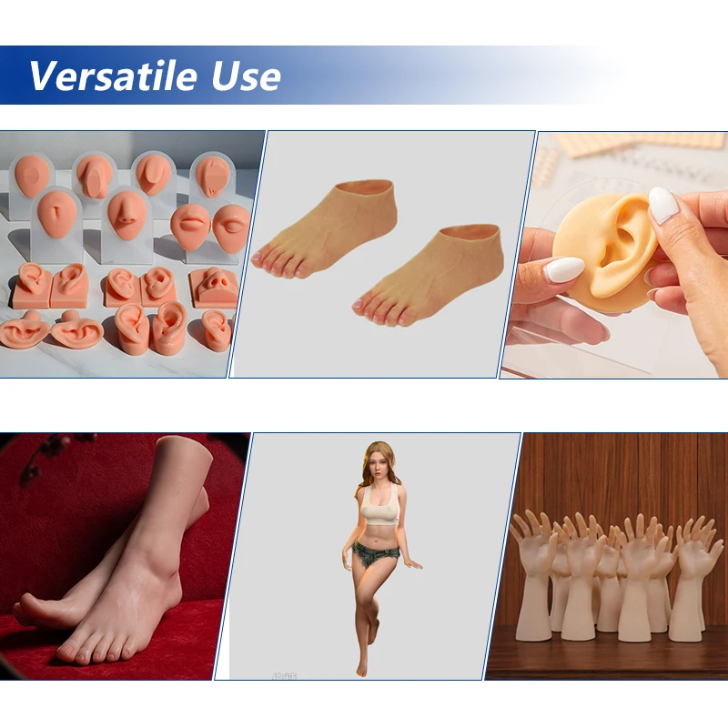 Free Sample Factory Medical Food Grade Liquid Silicone Rubber for Big Artificial Dildo Mold Making