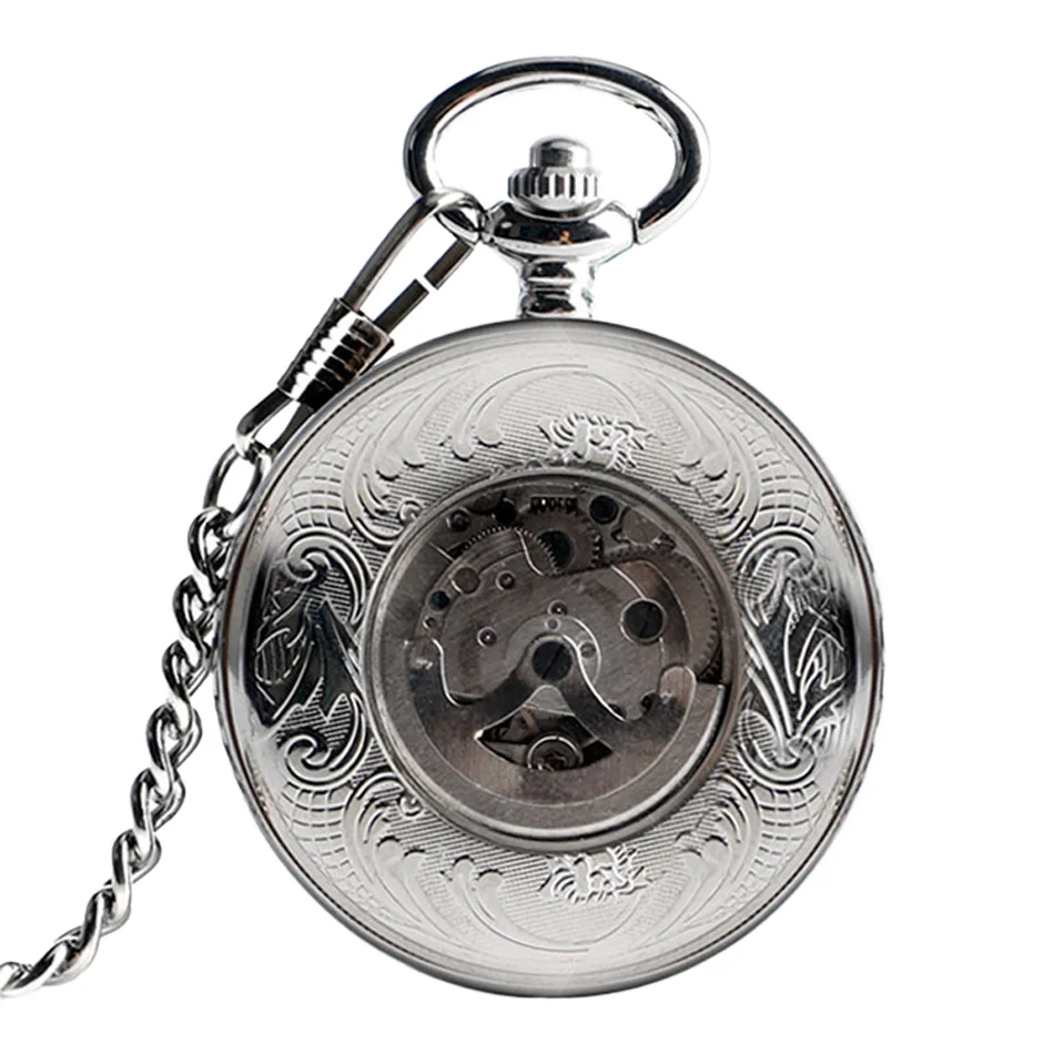 Skeleton Automatic Pocket Watch OM-540936