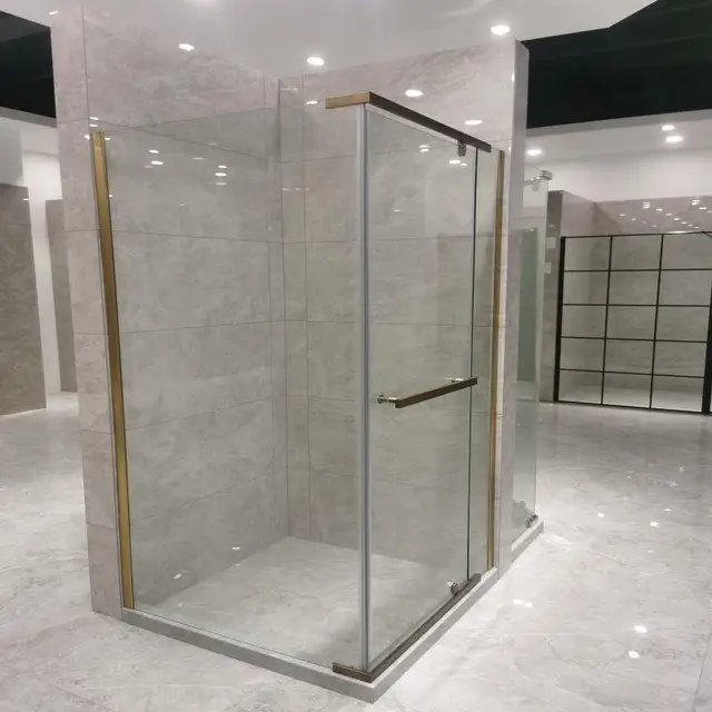 Glass Shower Cabin bathroom glass shower doors with frame tempered glass shower doors