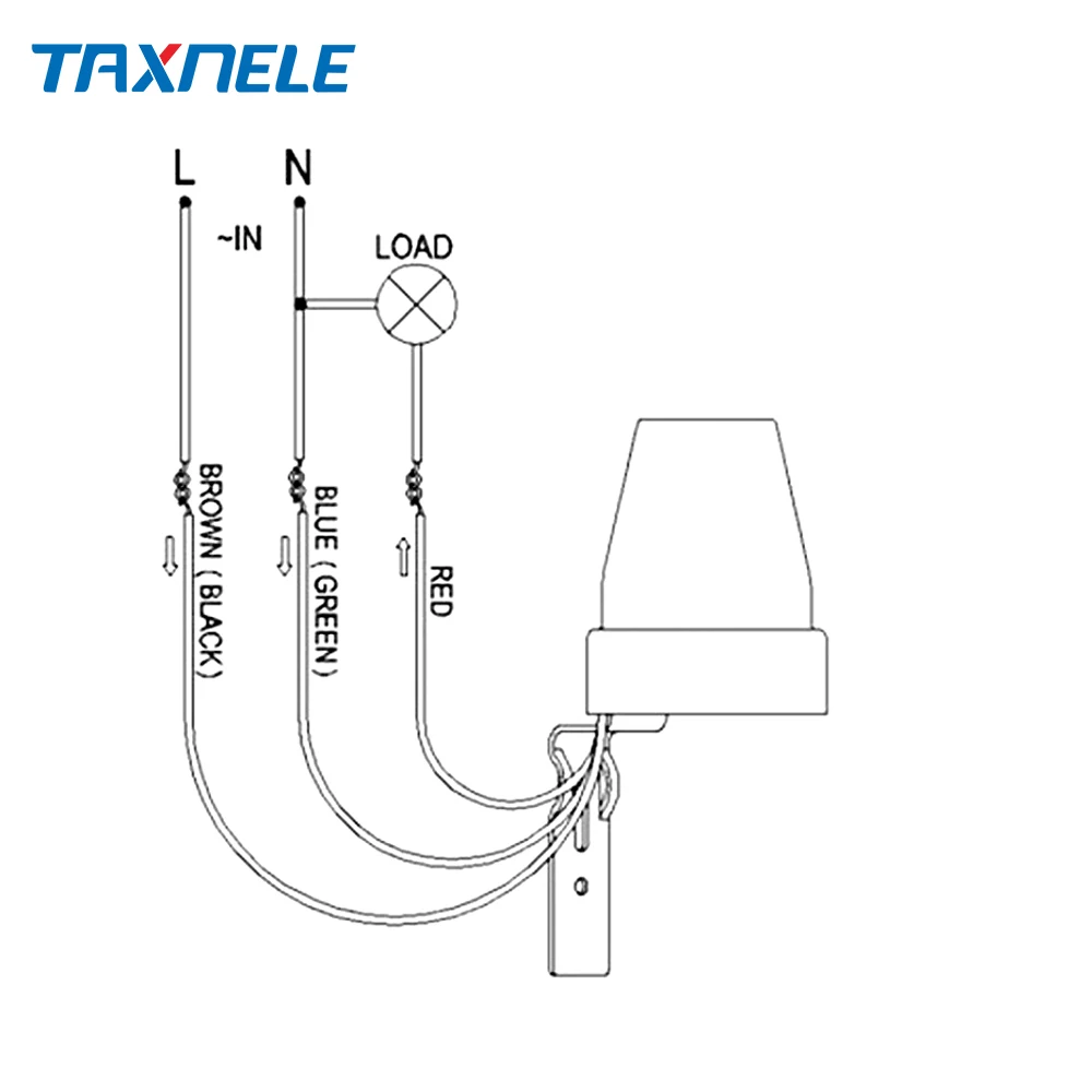 Adjustable Sensitive Automatic on Off Photocell Street Lamp Light Switch Controller DC AC 220V 10A Photoswitch Sensor
