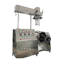 Factory Price Hydraulic Lifting Vacuum High Shear Homogenizer Mixer Equipment Cosmetics Cream Emulsifying Machine