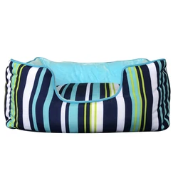 New Pet Product Color Stripes Pet bed premium pet bed with removable cover NO 4