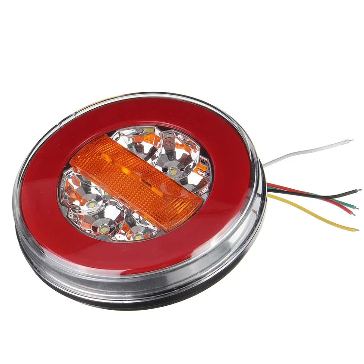 Rear Tail Light Truck Braking Turning Reversing Lights Truck Tractor Trailer Led Lights Tail Lamp 2