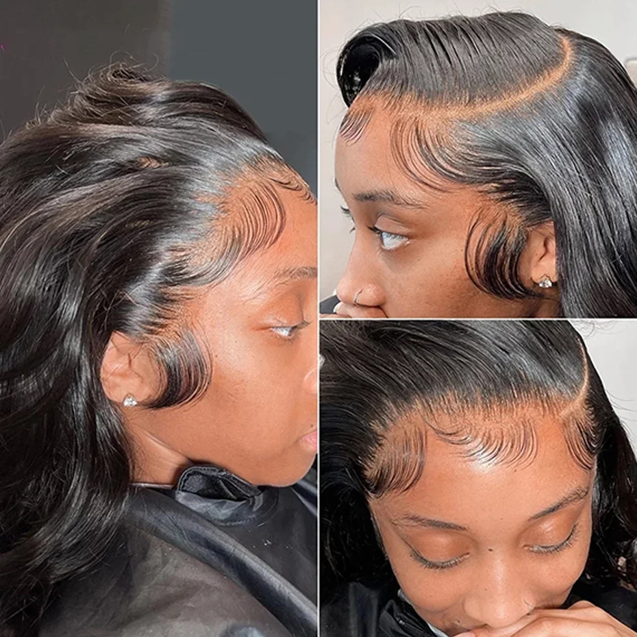 Parrucca lace frontale body wave in capelli umani per donna 360_voghion.com