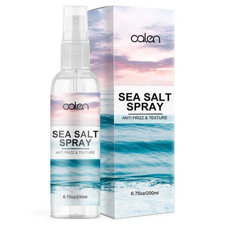 Частная торговая марка, морская соль, ингредиенты для завитых и натуральных волос, распылитель для распутывания волос