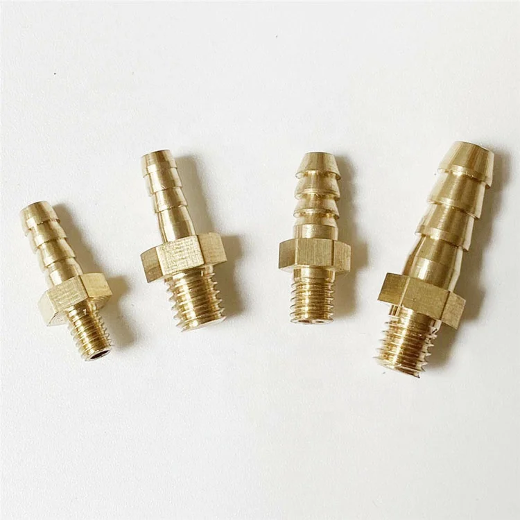 Raccord Laiton 10mm Barb X M16x1.5 - Adaptateur Tuyau Eau/Gaz - Installation Facile - Haute Pression