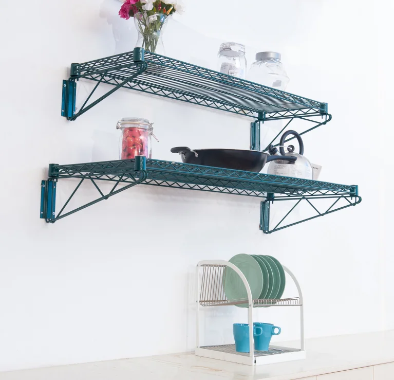 Wall Mount Storage Hanging Wire Shelf For Household And Diy Usage Buy