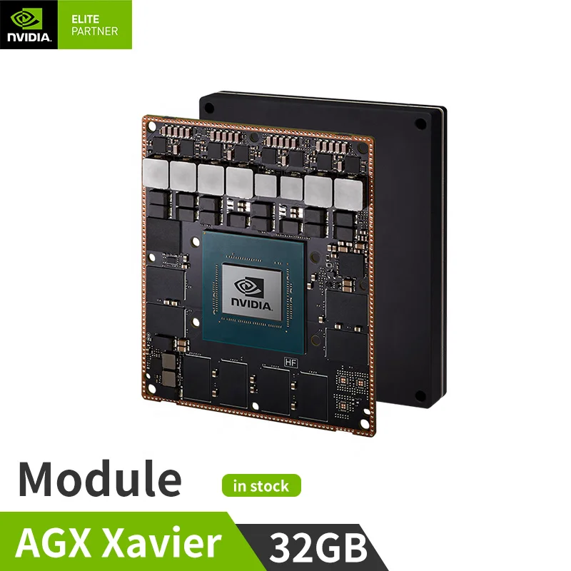 NVIDIA Jetson AGX Xavier 32GB Electronic Module Embedded AI Chip Edge  Computing Development Board Processor (900-82888-0040-000)