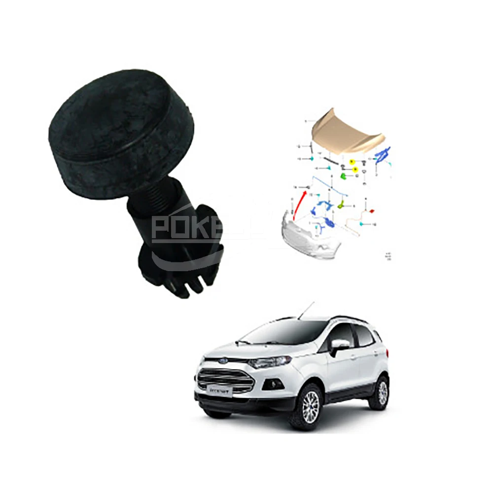 Car Bonnet Rubbers 8V4116C618BE CV6Z16758A Hood Buffer Rubber & Base f... — 6
