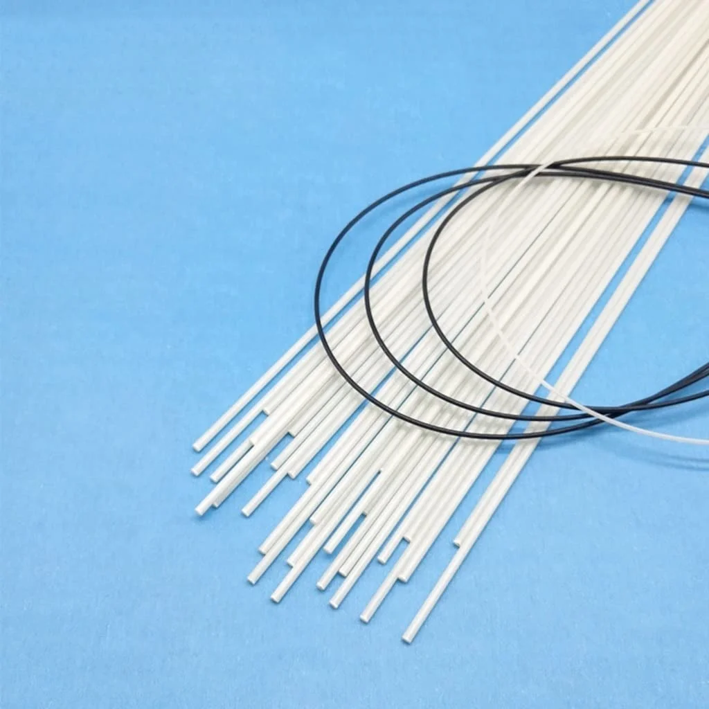 FRP Fiberglass Rod 2mm 3mm 4mm 6mm 8mm Glass Fiber Solid Pole Pultrusion Fiber Glass Stick