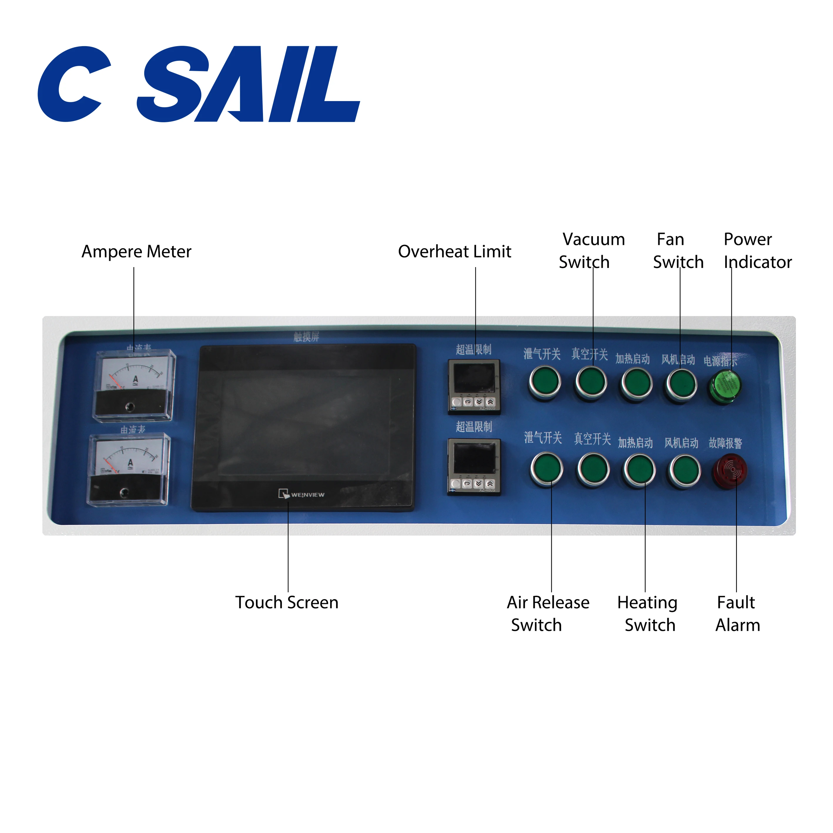 Fast Drying Automatic Vacuum Drying Equipment Oven Machine For Semiconductor Powder Glass