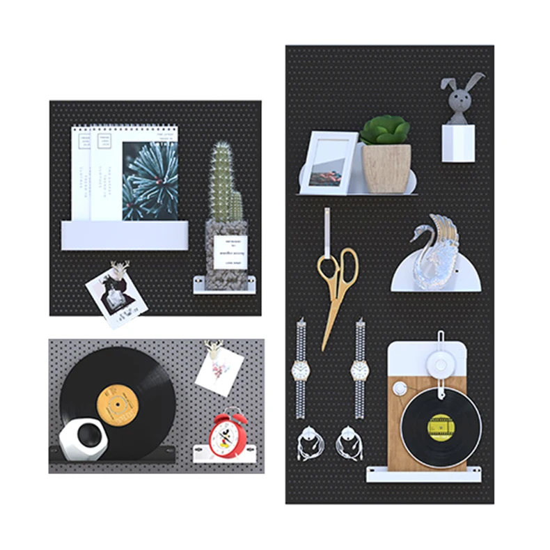 Poly Pegboard Wall Mounting Pegboard  Display Wall Mounted Display Pegboard Wall Mount