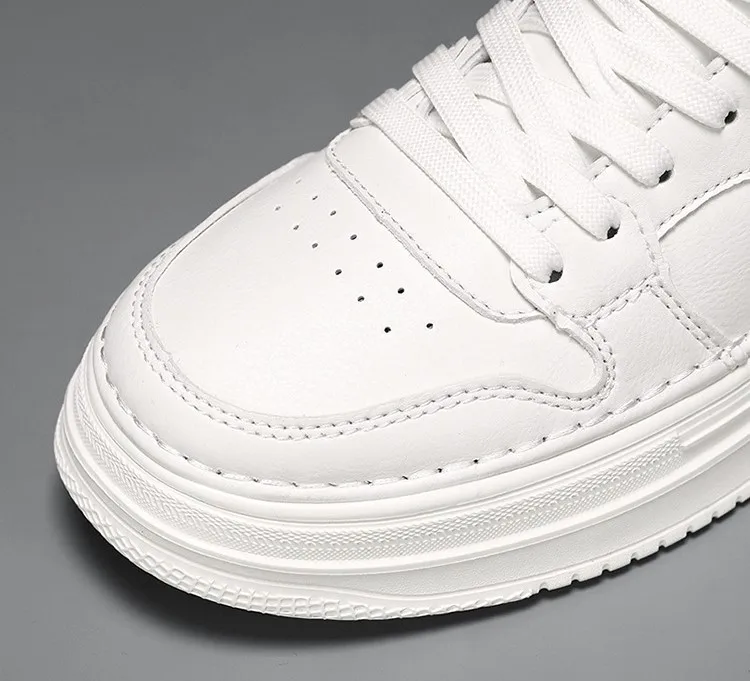 Men's Shoes New Breathable Shoes Men's Of All The Thick Soled Small White Shoes Sports Leisure