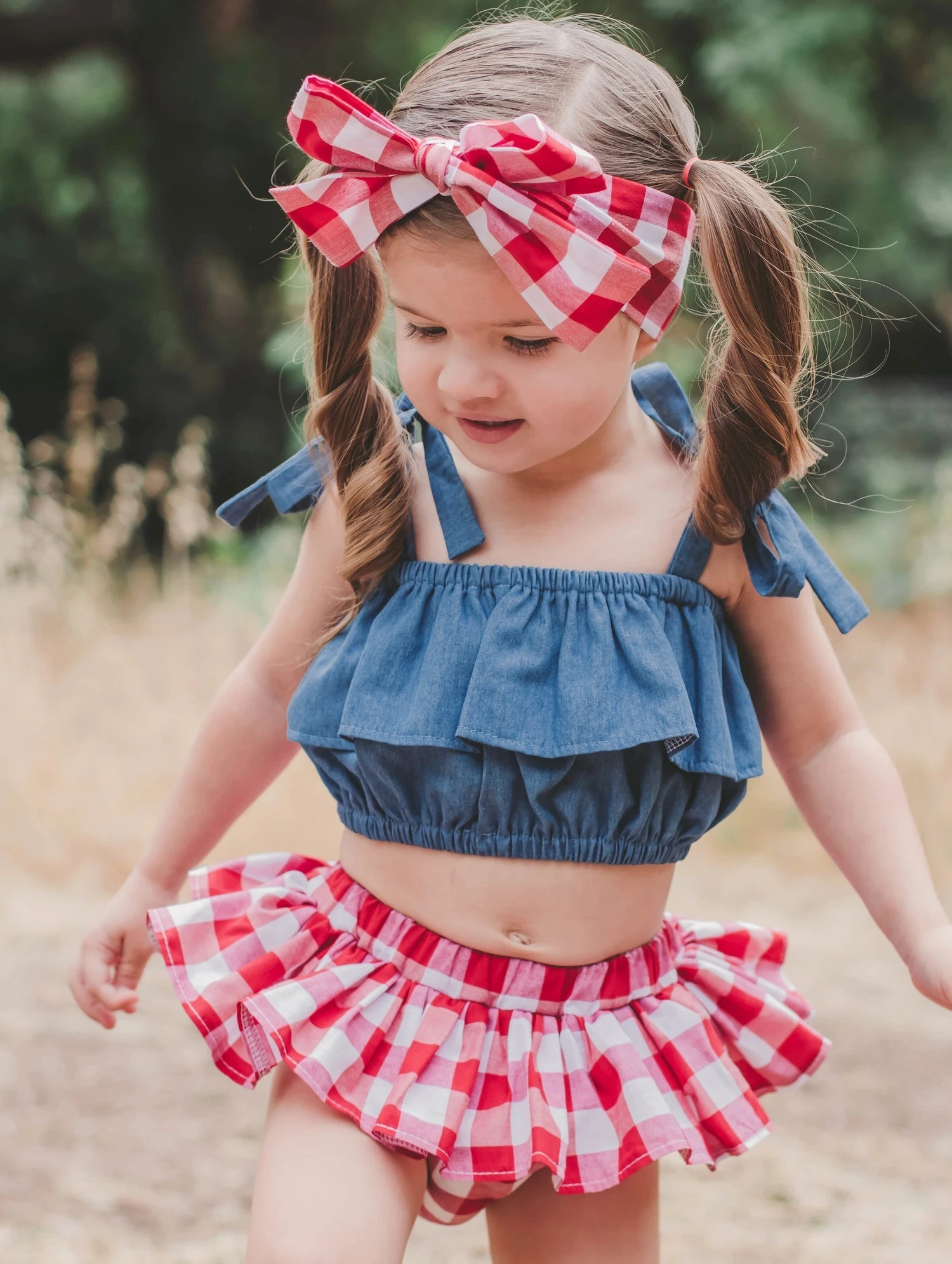 2022 fashion Children Clothing Boutique Girls Mini Shorts Summer Kids Ruffled Square Bummies Baby Clothes Girls