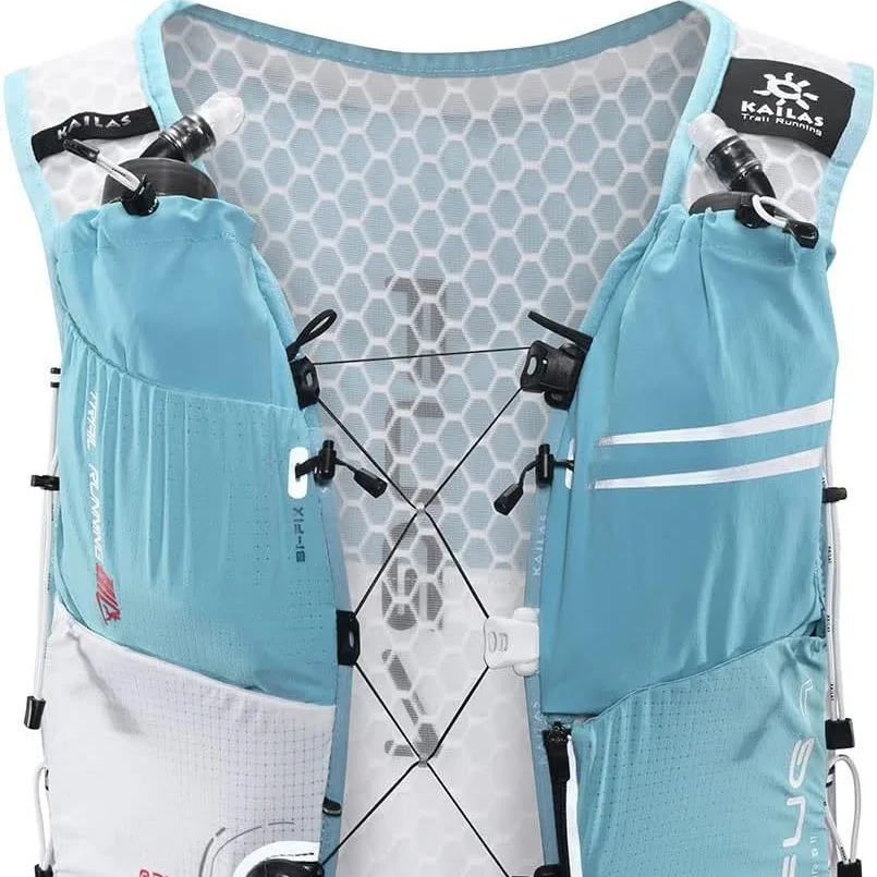 Two 500ml Polyester Soft Bottles Holder Hydration Vest Running Hiking Cycling Trail Running Marathon Running Outdoor Bags - Image 2