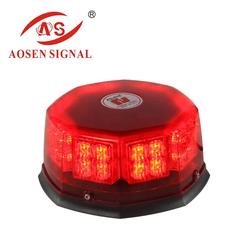 TBD-AS-818 32W 12V LED Beacon Light Flashing Rotating Light Big Power Beacon