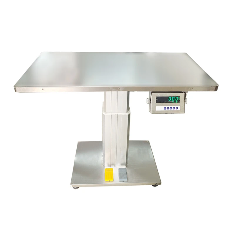 Electric Lifting Exam Table With Scale Column Lifting Diagnosis And