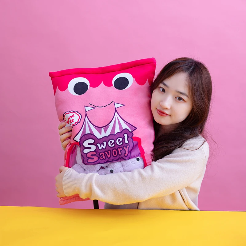 Creative Cute Amusing Stuffed Bat Plush Toys Comfort Cozy Snack Plush