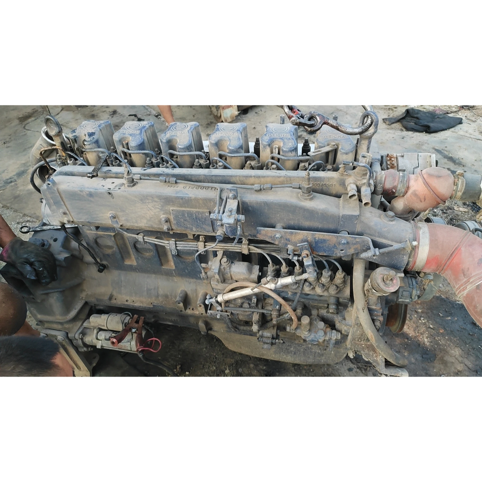 Used Diesel Engine WP10 WP12 Good Condition for Wei Chai