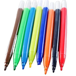 High Quality Color Marker Pen Set Made in China for Art,kids,students Stationery Set Plastic Round Art Painting Set De Arte