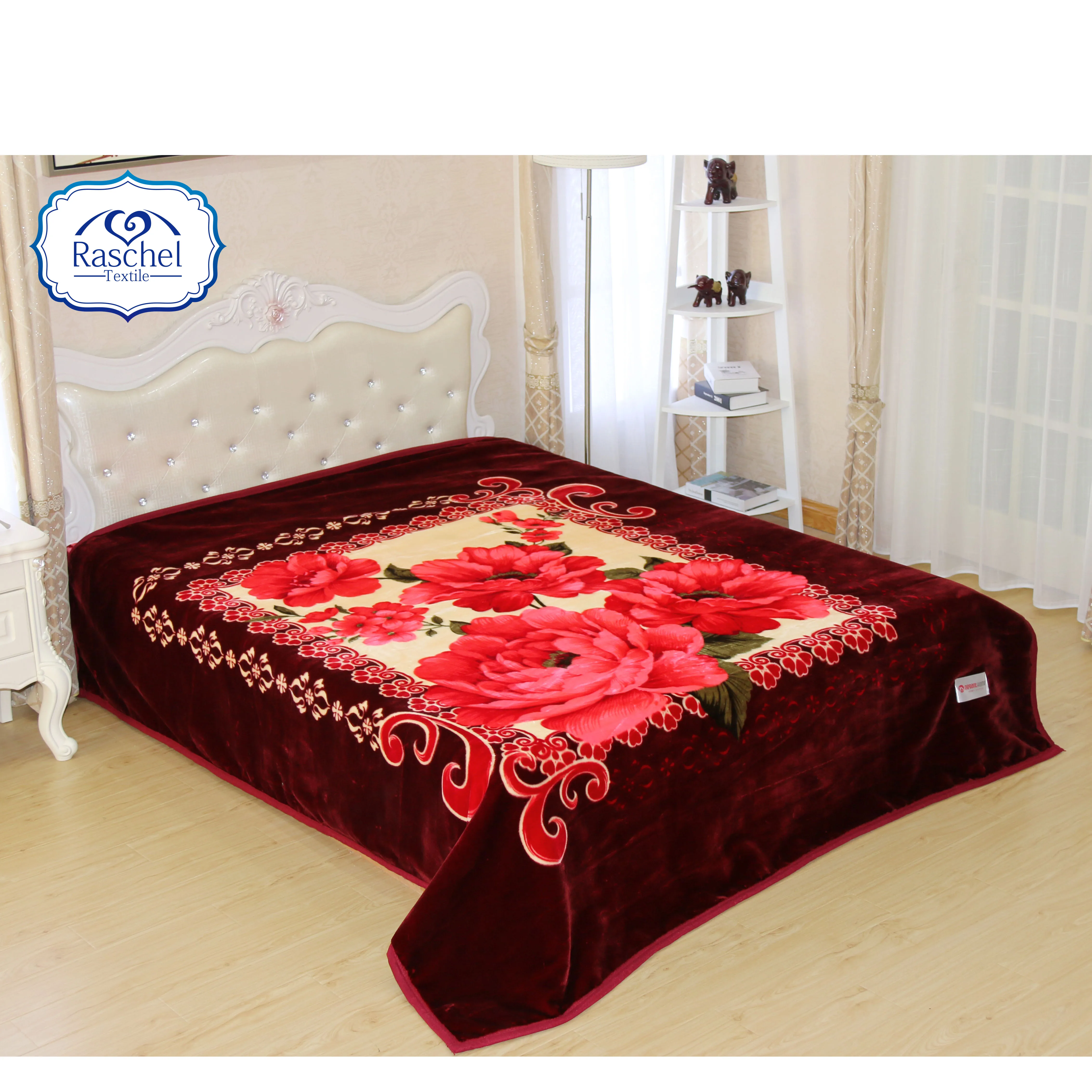 Super Soft Blanket New Design Mora Blanket  Wholesale Middle East Style 100% Polyester