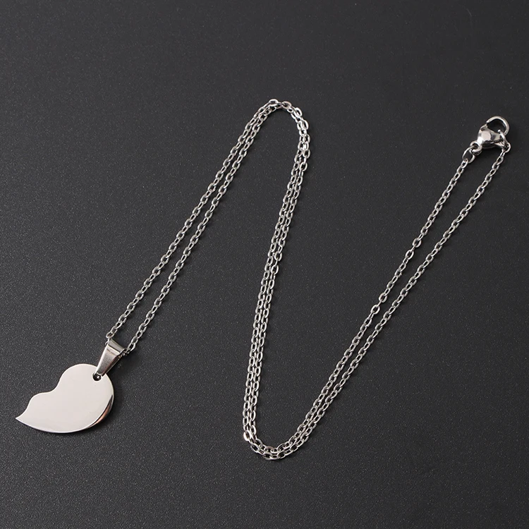 Broken Heart Necklace For Couples