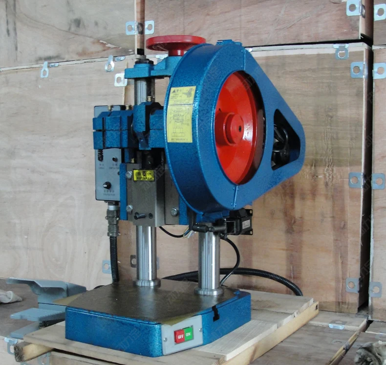 JB04 Series 0.5-4Ton Bench Press Desktop Electric Small Punch Press Double Column Press Equipment
