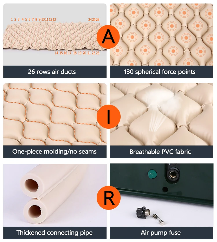 床ずれ防止マット 交互圧力パッド ポンプ付き 介護エアマット エア
