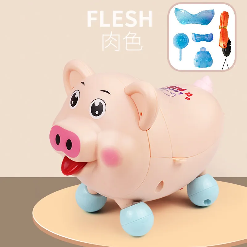 Educational Electronic Toy Learning Toy Early Educational Pig Bear Rolling Monkey