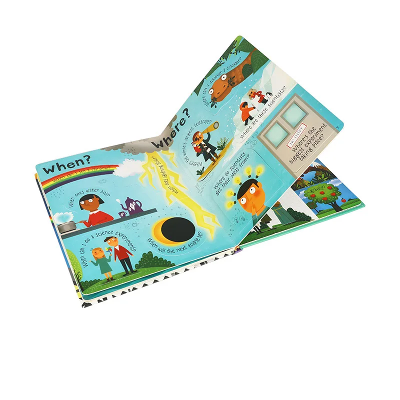 China Publishing House Cheap Printed Books Full Color Hardcover Perfect Binding Children's Board Book Printing factory