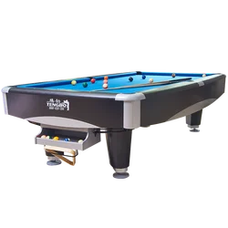 Бильярдный стол Tengbo 8 футов 9 футов из массива дерева, распродажа