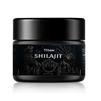 50g Pure Himalayan Organic Shilajit Resin Rich Trace Minerals Dietary Supplement